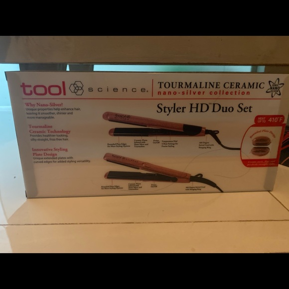 Tool science Styler HD Duo Set/ Tourmaline Ceramic - Picture 2 of 2